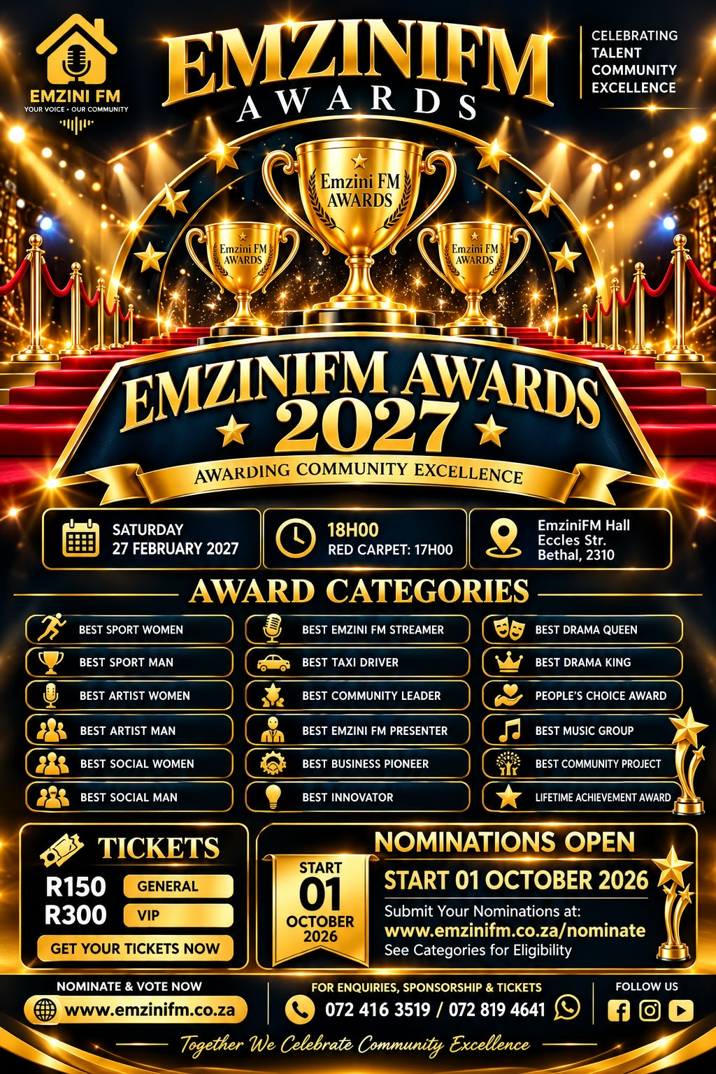Emzini FM On-Air Studio Broadcast